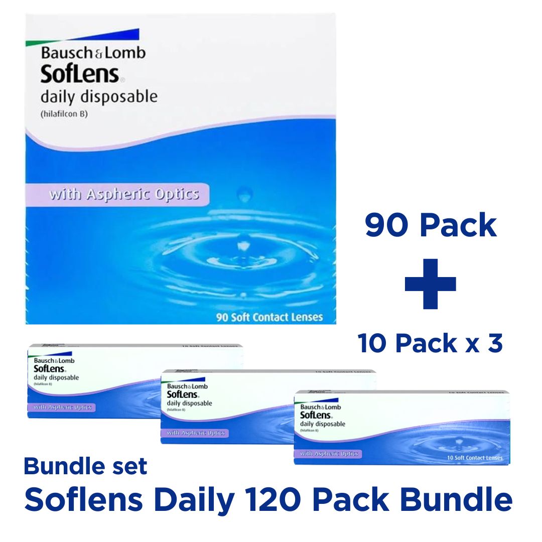 [Bundle Set] Soflens 1 Day 120 Pack