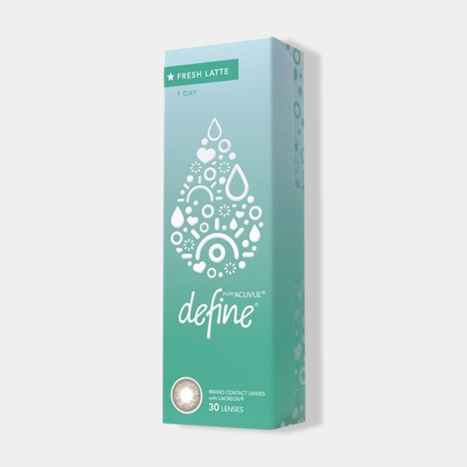 1 Day Acuvue Define Fresh Latte 30 Pack